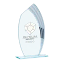 Trophée en verre P.162 Gent - 162-22