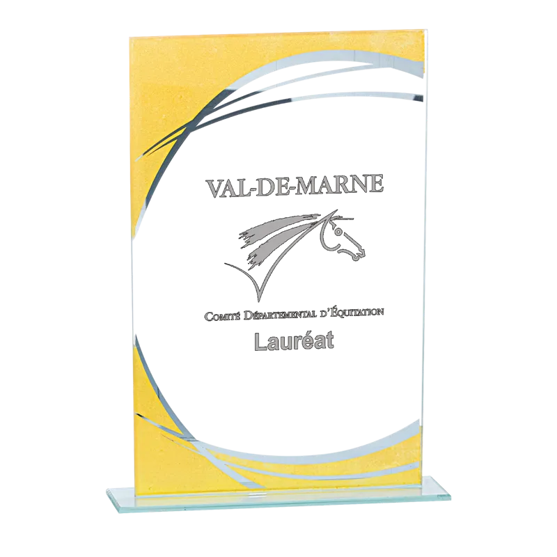 Trophée en verre P.163 - 163-41