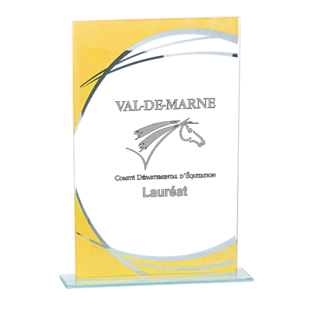 Trophée en verre P.163 - 163-41