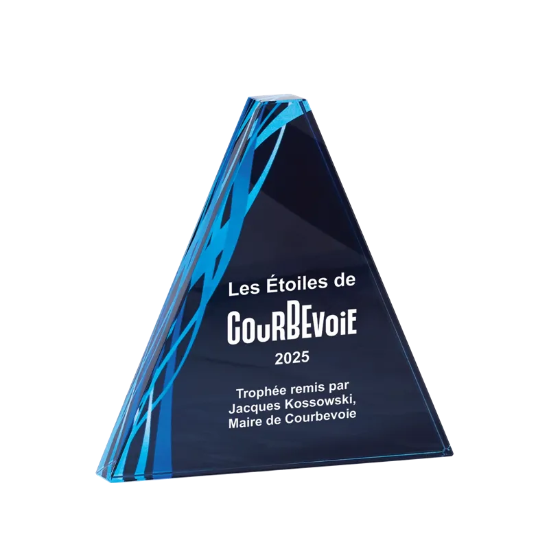 Trophée en verre P.165 - 165-41