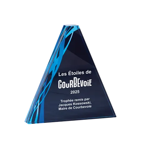 Trophée en verre P.165 - 165-41