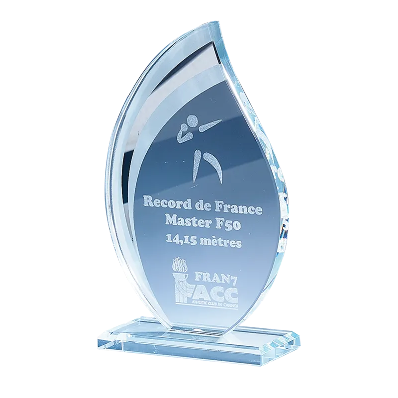 Trophée en verre P.170 Gent - 170-02