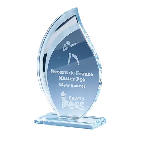 Trophée en verre P.170 Gent - 170-02