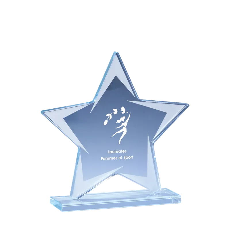 Trophée en verre P.173 Gent - 173-02
