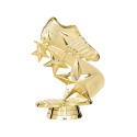 Figurines sportives dorées