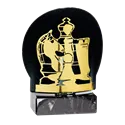 Trophée Metal Échecs P116 - FX05