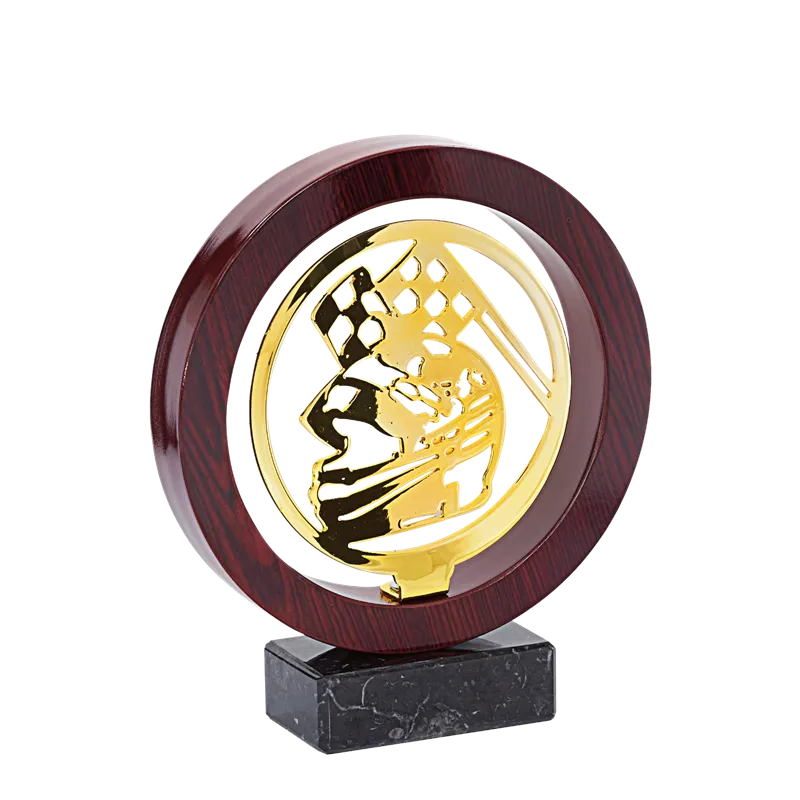 Trophée Metal Bois Auto P.118 - JX01