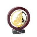 Trophée Metal Bois Foot P.118 - JX03
