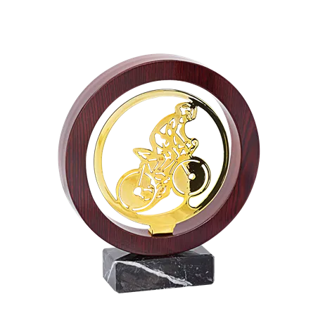 Trophée Metal Bois Foot P.118 - JX03