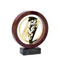 Trophée Metal Bois Judo P.118 - JX04