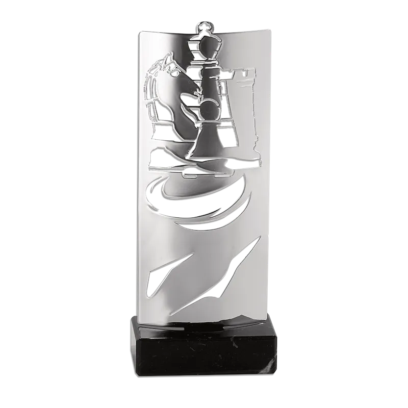 Trophée Metal Échecs P118 - KX06