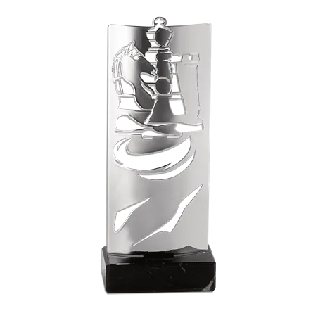 Trophée Metal Échecs P118 - KX06