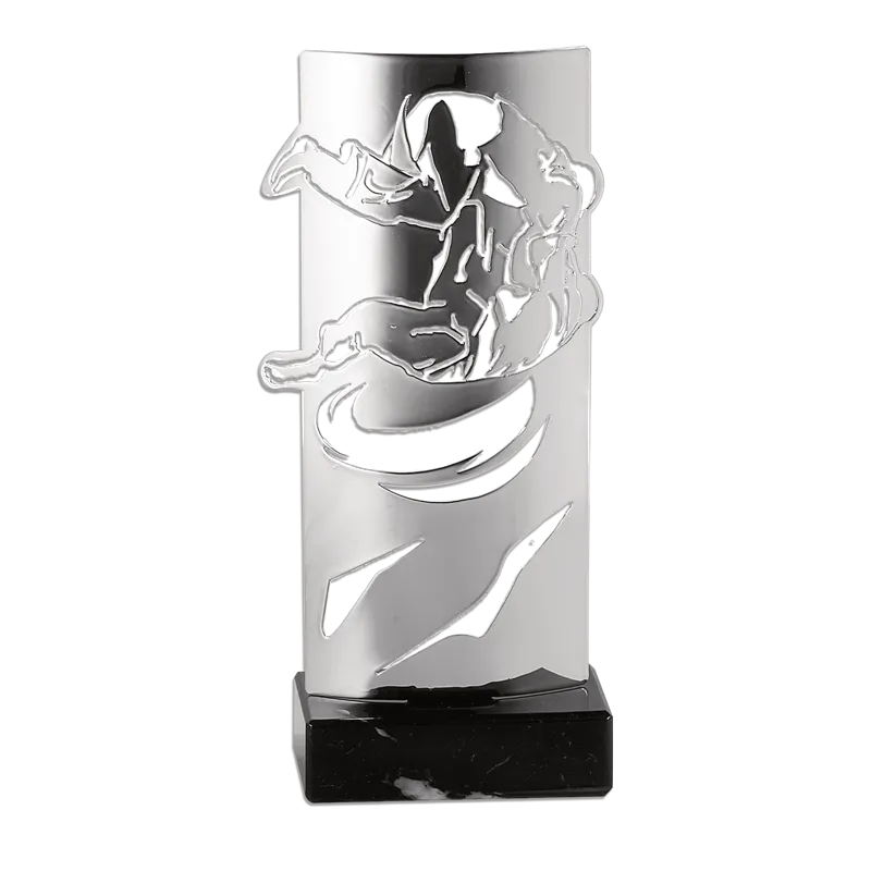 Trophée Metal Judo P118 - KX08