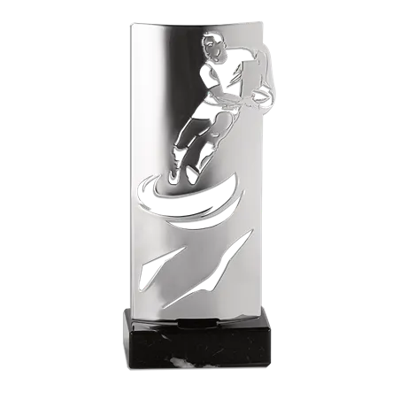 Trophée Metal Rugby P118 - KX11