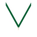 Ruban P.195 22 mm Blanc / Vert, - 6039