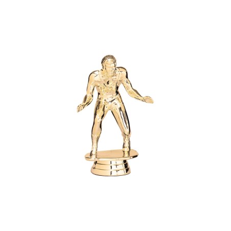 Figurines sportives dorées