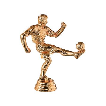 Figurines sportives dorées