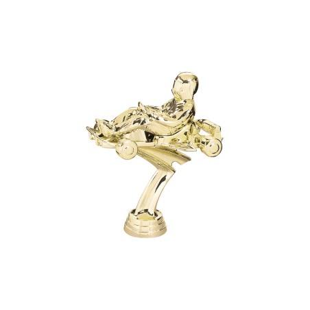 Figurines sportives dorées