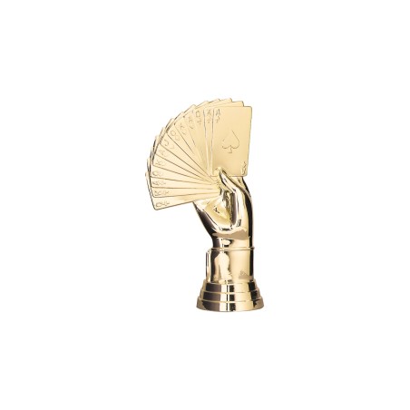 Figurines sportives dorées