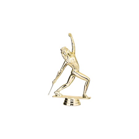 Figurines sportives dorées