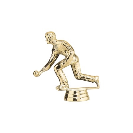 Figurines sportives dorées