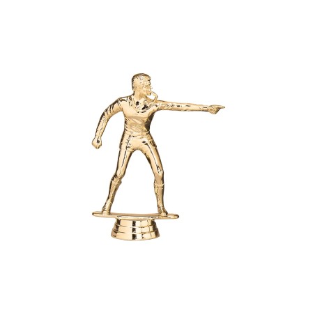 Figurines sportives dorées