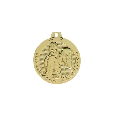 MEDAILLE 40MM P.201 OR BOXE