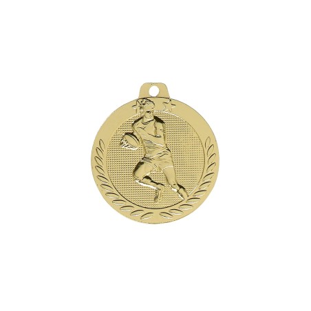 MEDAILLE 40MM P.201 OR RUGBY