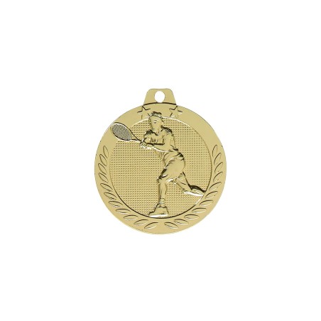 MEDAILLE 40MM P.201 OR TENNIS