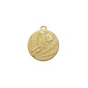 MEDAILLE 40MM P.202 OR RUGBY