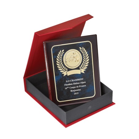Plaques de distinction avec écrin