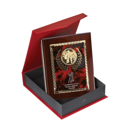 Plaques de distinction avec écrin