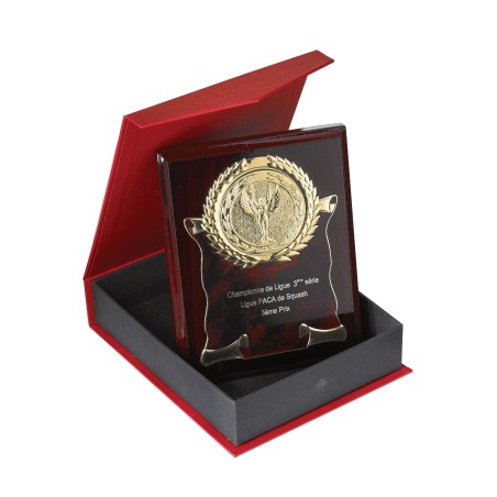 Plaques de distinction avec écrin