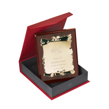 Plaques de distinction avec écrin