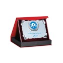 Plaques de distinction avec écrin