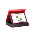 Plaques de distinction avec écrin