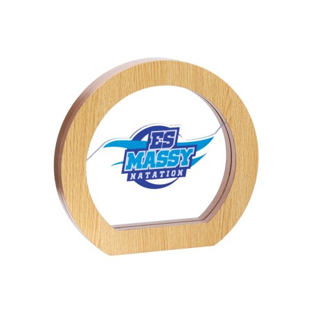 TR.BOIS ET ACRYGLASS P.150  20x21 cm AVEC MARQUAGE COULEUR