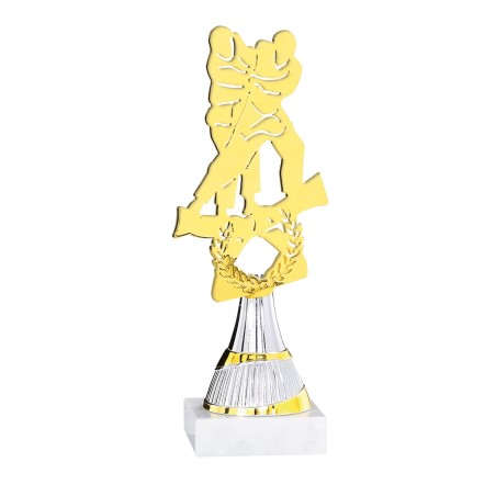 TROPH.METAL JUDO 21 CM P116
