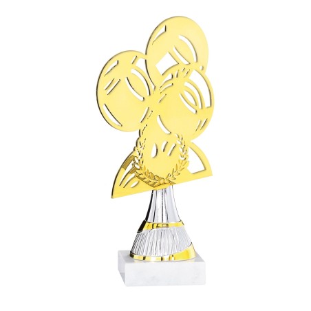 TROPH.METAL PETANQUE 21 CM P116