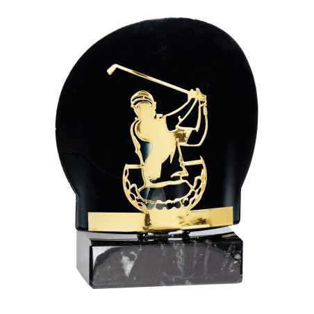 TROPH.METAL OR GOLF 18 CM P116
