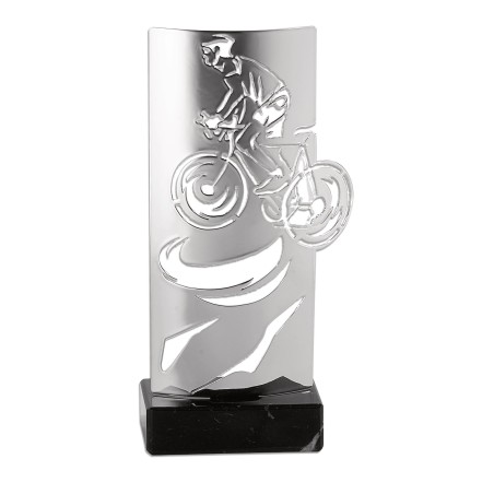 TROPH.METAL CYCLISME 30 CM P118