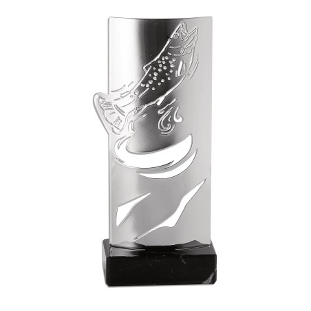 TROPH.METAL PECHE 30 CM P118