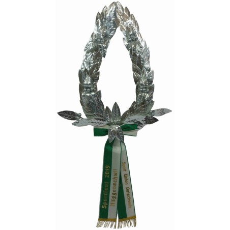 Couronne de section en laurier