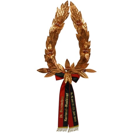 Couronne de section en laurier