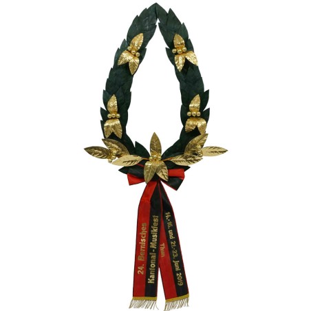 Couronne de section en laurier