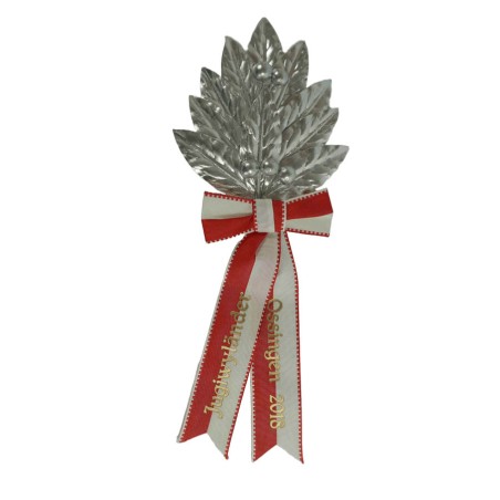 Palme 10 feuilles en laurier, 5 baies