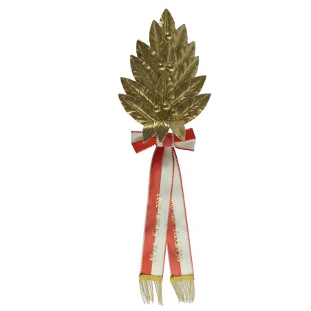 Palme 16 feuilles en laurier, 6 baies