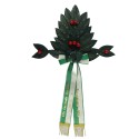 Palme grande-épée 24 feuilles en laurier, 7 baies
