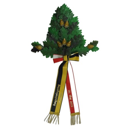 Palme grande-épée 24 feuilles en chêne, 7 glands